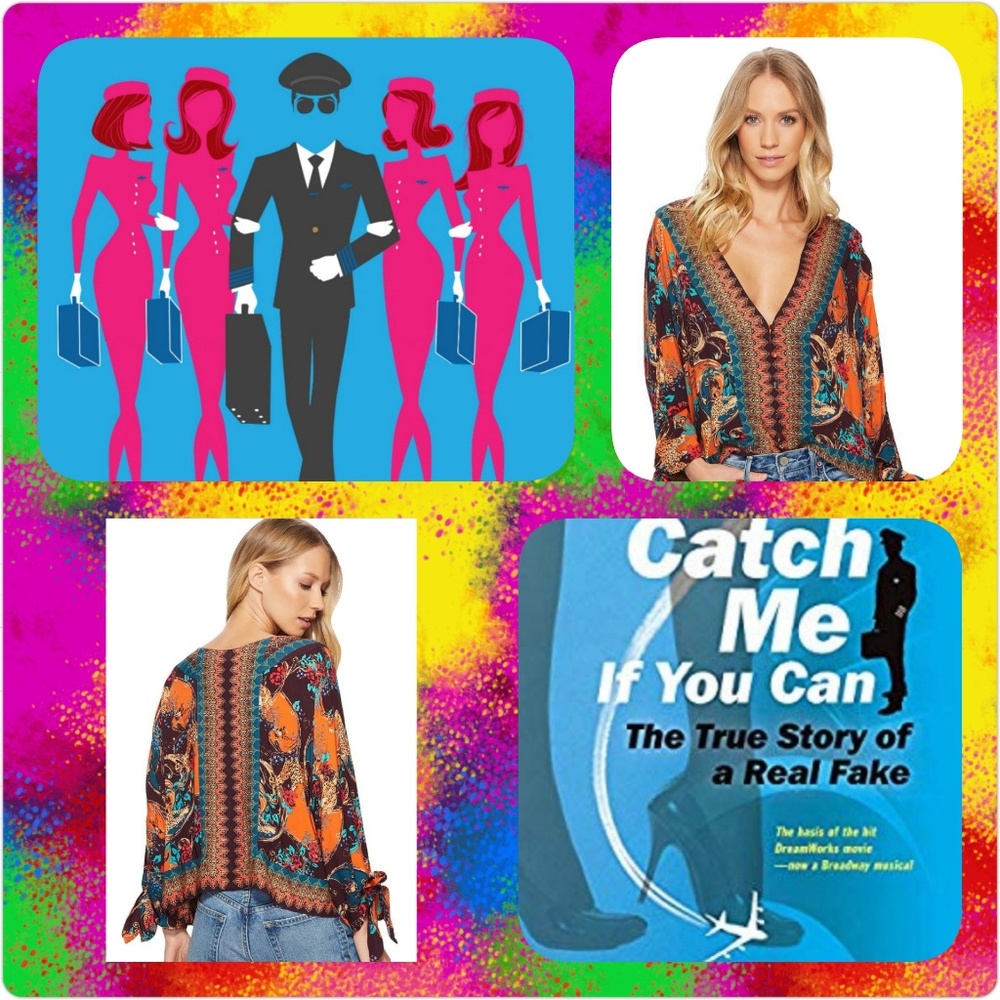 Free People "Catch Me If You Can" Blouse